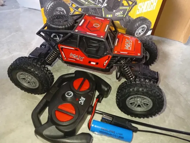 Carrinho Controle Remoto 4x4 Off-Road Monster Truck NOVO
