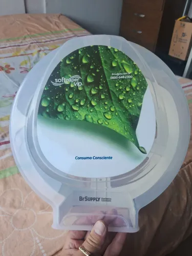 Dispenser Para Papel Higiênico Rolo Transparente | Softpaper