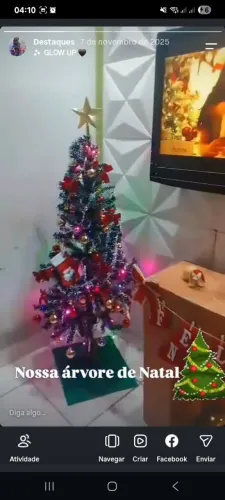 Árvore de Natal completa