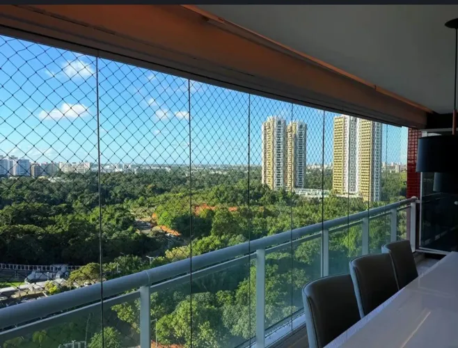 Apartamento Mobiliado para Venda em Salvador, Patamares, 3 dormitórios, 3 suítes, 4 banhei