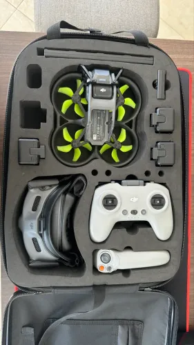 DJI Avata - Impecável + Fly More Combo