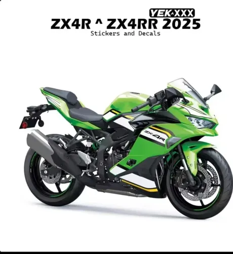 Kit Adesivos kawasaki ZX4R 2025 