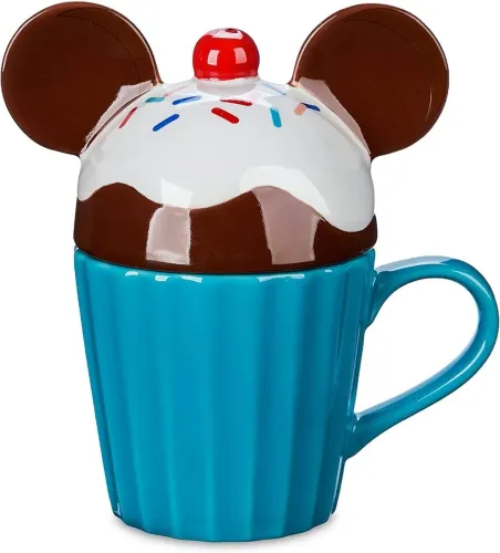 Caneca Mickey cupcake Disney Parks 
