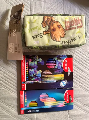 Itens Papelaria - Novos sem uso 