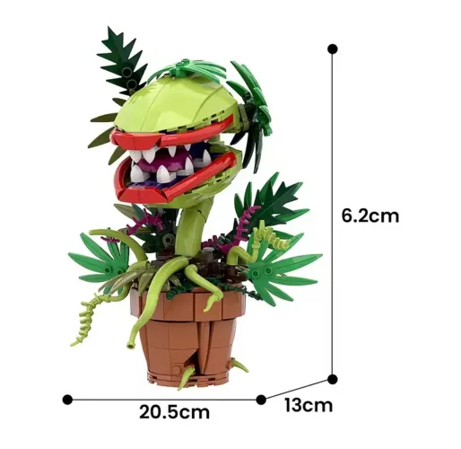 Blocos de montar Planta Carnívora 