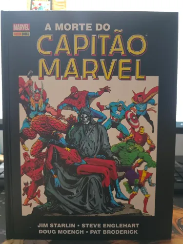 HQ Marvel A Morte do Capitão Marvel (USADO)