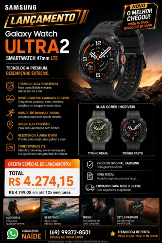 Samsung Galaxy Watch Ultra2 47mm LTE - Titanium