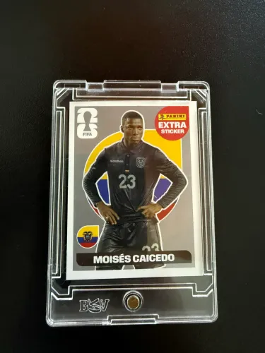 LEGEND PRATA MOISÉS CAICEDO - FIGURINHA COPA