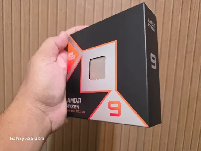 9900x3d Ryzen9 AMD Novo na caixa com Nota fiscal 3 anos de garantia
