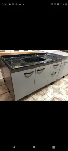 balcão de pia de cozinha light novos