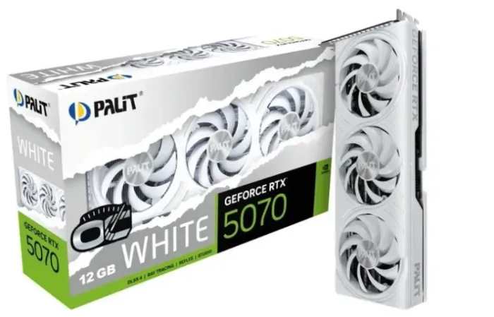 RTX 5070 12gb White OC PALIT (Novas + Garantia)