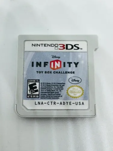 Disney Infinity Toy Box Challenge JOGO NINTENDO 3DS ORIGINAL SEM CAPA - LER DESCRIÇÃO