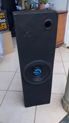 Caixa de grave + potência 