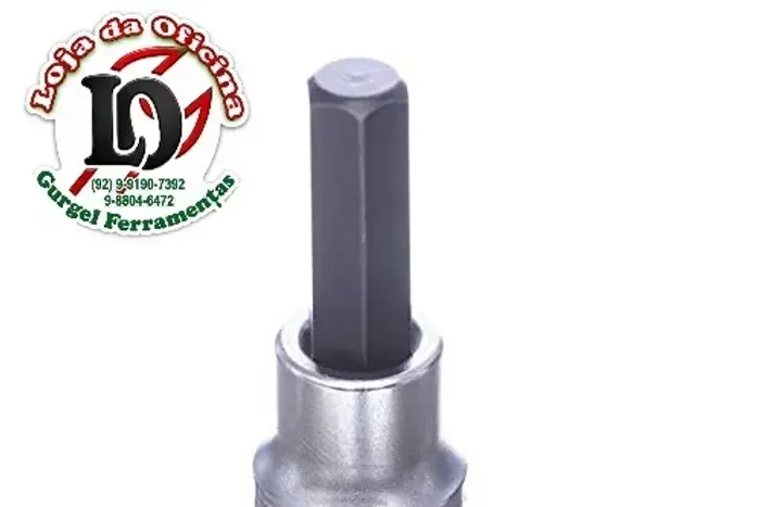 Soquete hexagonal ( allen) 17mm longo - King Tony-KT403517