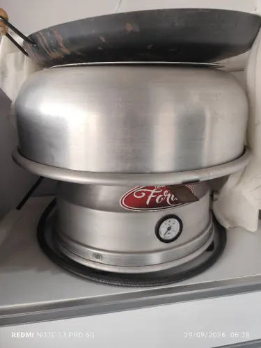 Forno de pizza paulistano