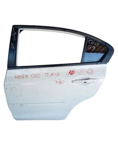 PORTA TRAZEIRA ESQUERDA HONDA CIVIC 4355