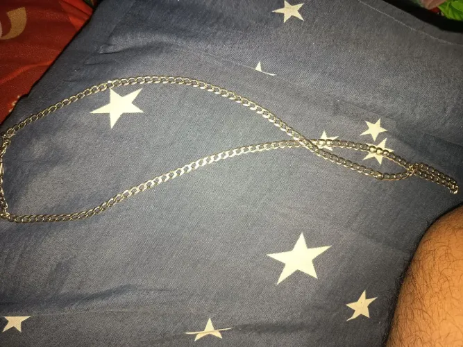 Corrente de prata pra vender logo