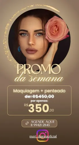 MAKE+ PENTEADO APENAS 350,00!!!!