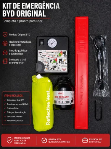 Kit de Emergência Original BYD