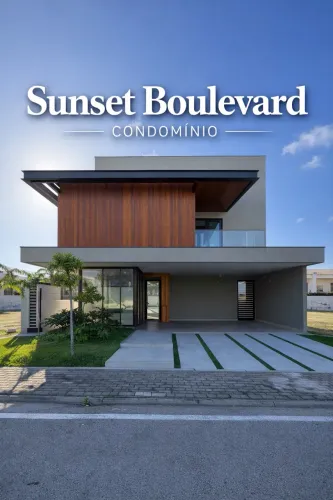 Condomínio Sunset Boulevard - casa duplex