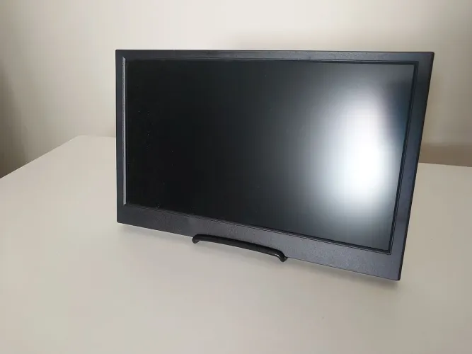 Monitor portátil 11.6 polegadas tela lcd 1366x768 com mini HDMI e duas entradas Tipo C