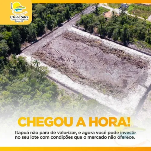 Terreno com 210 m² para investimento Balneário Saí Mirim Itapoá Sc.