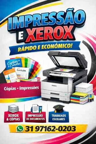 Serviço de Impressao e Xerox 