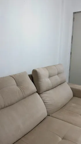 Sofá mel 2022A 160CM T-AMASSADO CRUCH COR 05 (CAPUCCINO) Plenitude Design
