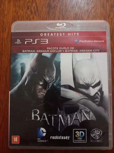 Batman Arkham asylum + Arkham city PS3