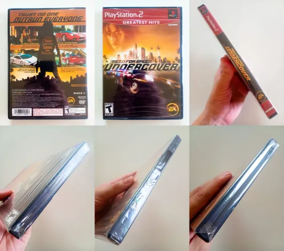 Jogos ps2 original LACRADO - Need for Speed Undercover - FAÇO OLX PAY !