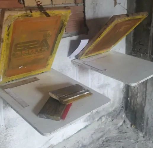 Fabricamos berços e telas para serigrafia