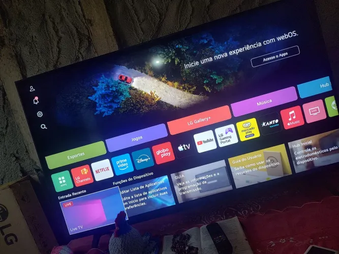 Vendo tv LG 50 polegadas interesse chama no PV 