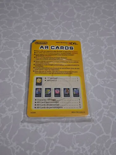 AR Cards (Cartões de Realidade Aumentada) oficiais do Nintendo 3DS