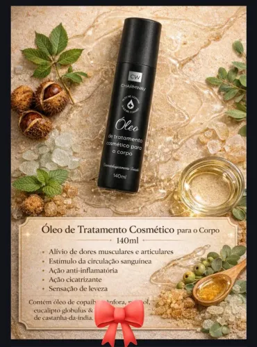 Óleos para massagens corporal.
