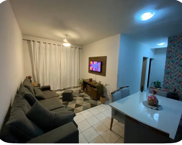 Alugo apartamento  mobiliado