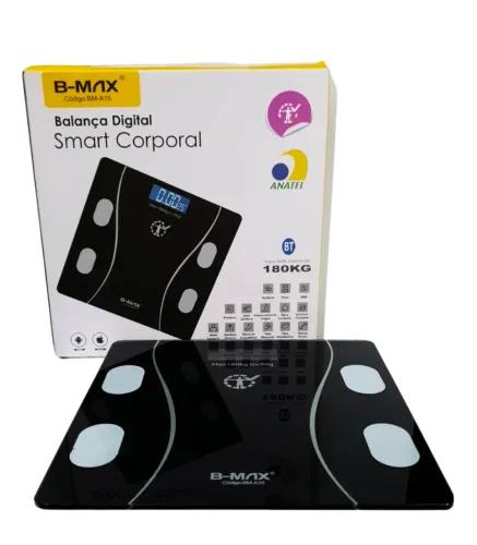Balança Digital Bioimpedância suporta até 180kl.