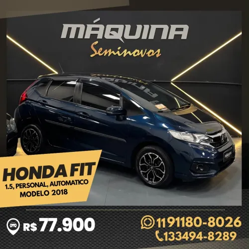 Honda Fit LX 1.4/ 1.4 Flex 8v/16v 5P Aut. 2018