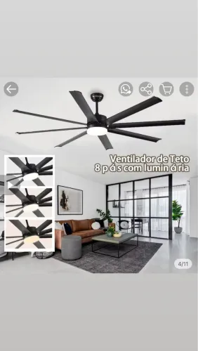 Ventilador de teto