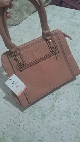 Bolsa de Mão Elegante Rosa