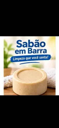 Sabao caseiro de soda
