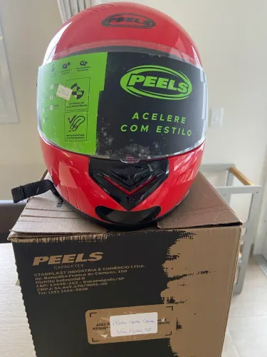 Capacete Peels Spike Vermelho