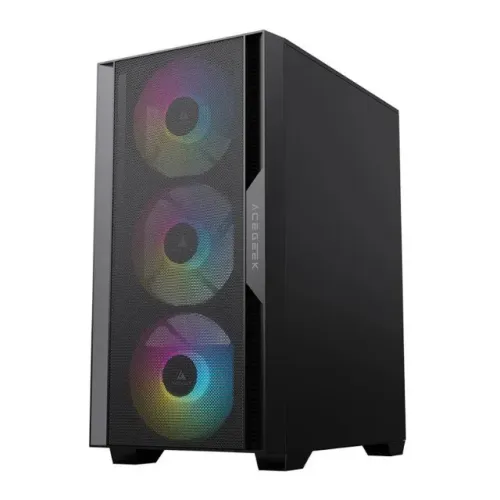PC Gamer Ryzen Novo com NVME 256GB- monitor usado de 19 pol+teclado e mouse