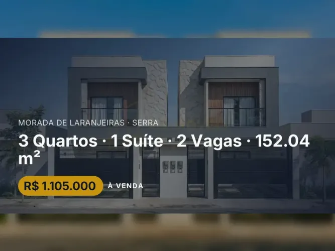 Incrível casa em Morada de Laranjeiras, perto do mar e shoppings!