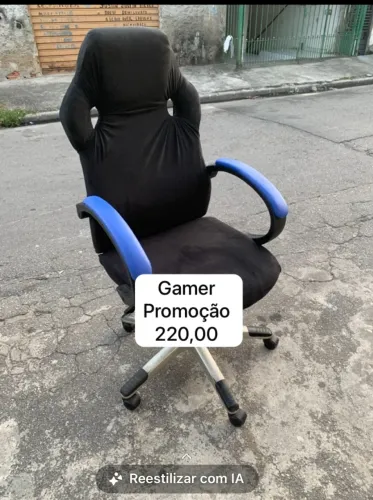 Cadeiras gamer em promoção