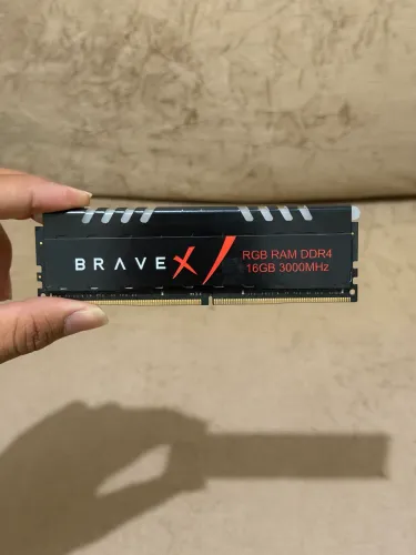 Memória ram 16gb ddr4 rgb 3000mhz