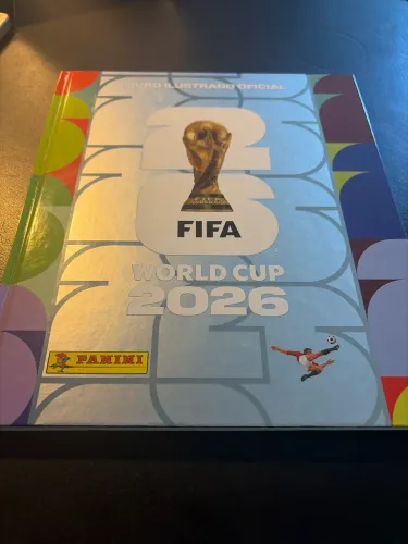 Álbum capa dura copa 2026 incompleto