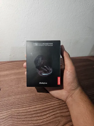 Fone sem fio Bluetooth Lenovo gm2 pro