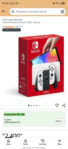 NITENDO SWITCH OLED.