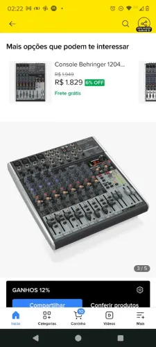 Xenys 1622 USB em perfeito estado