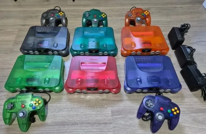 Coleção Nintendo N64 - Coleção Sabores - Translúcido (Usado)